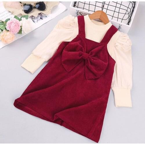 Baby Clothes Children Suits Boys Kids Girl Winter Warm 2 Pieces Sets Bow Thick Toddler Autumn Newborn Girl Clothes Sets Full