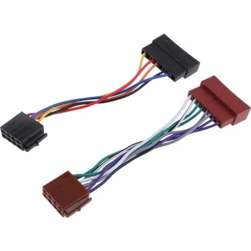 For Escort MK4(1990-1995)PC2-08-4 ISO Stereo Head Unit Harness Adaptor