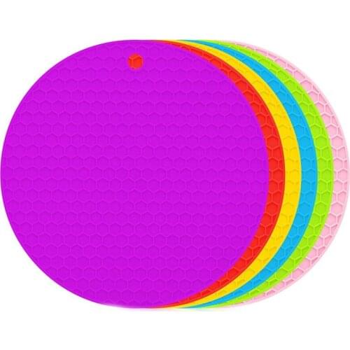 Quality 6 Pack Silicone Pot Holders Mat,Heat Resistant & Eco-Friendly Jar Opener Gripper – Silicon Potholder Trivet Hot Pad Or M