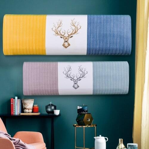 Indoor Wall Mounted Air Conditioner Cover Decorative Hood Dust-proof Landscape Mount Tree Animal