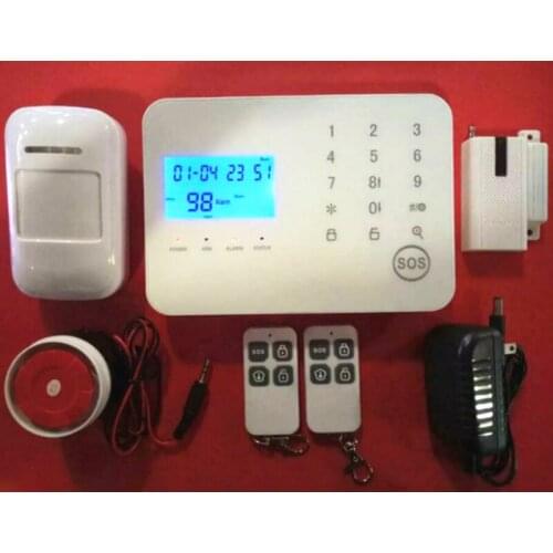 Multi-Language Touch Screen Dual Network PSTN/GSM Alarm System