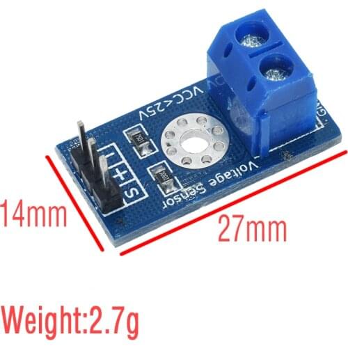 Voltage detection module Voltage Sensor for Arduino electronic building blocks