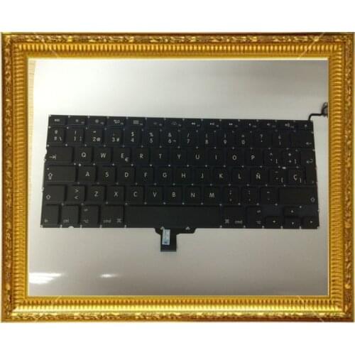 New Spanish Keyboard For MacBook Pro 13" A1278 SP keyboards 2009 2010 2011 2012 Year