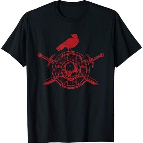 Odin Valkyrie Yggdrasil Viking Nordic Warrior Gift Viking T-Shirt