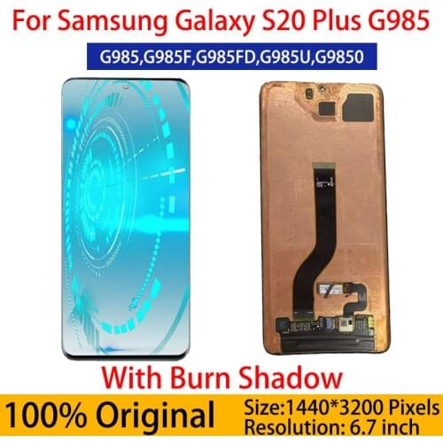 NEW 100% SUPER AMOLED S10 LCD For SAMSUNG Galaxy S10 G973F G973 Touch Screen Display Digitizer Assembly with Frame
