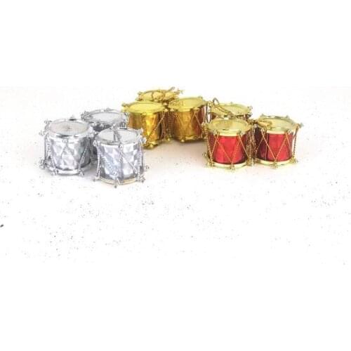 Christmas Tree Ornament 9 Piece Drum christmas decorations рождественские украшения