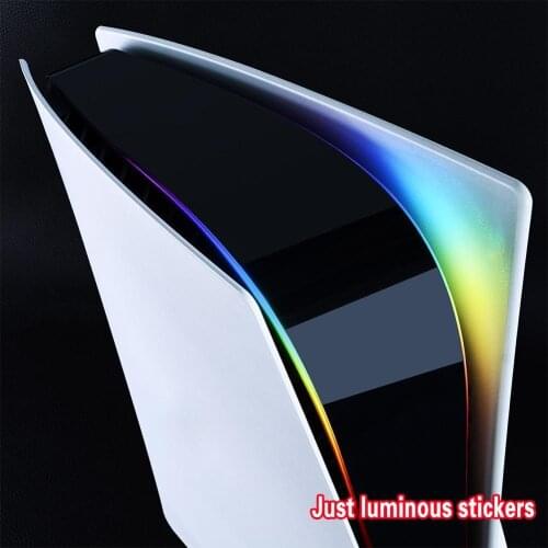 Suitable For PS5 Rainbow Gradient Light Bar LED Light Bar LED Aufkleber Luminous Sticker Lightbar