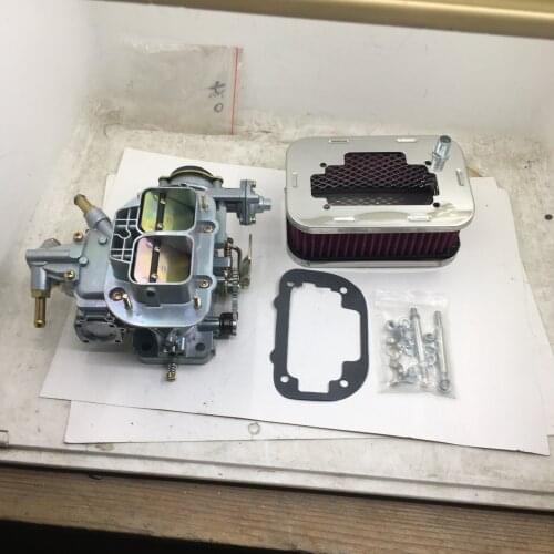 SherryBerg CARBURETTOR carb for WEBER 38X38 38DGES 38MM carburetor 2 BARREL air filter (65mm tall) for FIAT RENAULT FORD GM VW