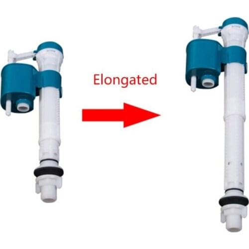 Bottom Entry Shank Inlet Valve Adjustable Flush Push Button Water Cistern Tank Valve for Home Bathroom Toilet Tools