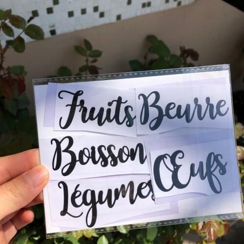 Customize Kitchen spices labels Decals home Organization Custom Vinyl Labels Personalized Rice bottle stickers