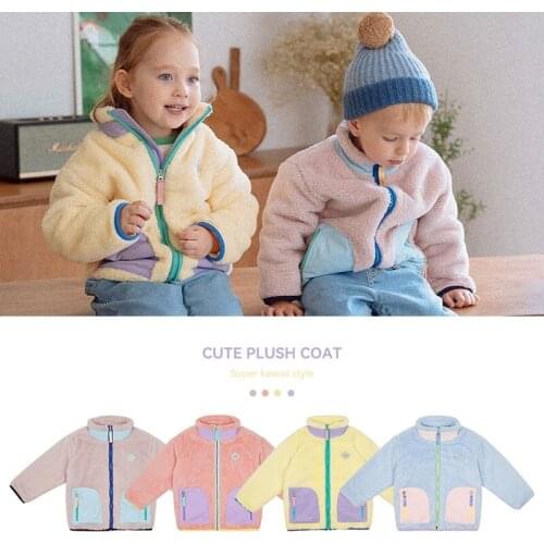 Childrens Coat 2021 Autumn And Winter PS Warm Coat Girls Hoys Winter Thickened Sweater Coat Boys Clothing Childrens Clothing