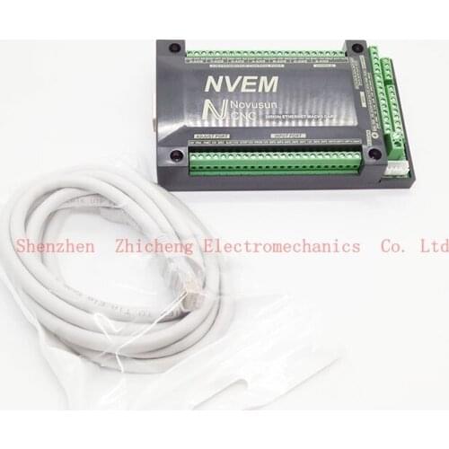 1pcs 6 Axis CNC 200KHz Ethernet MACH3 Card PWM Motor Motion Controller Board