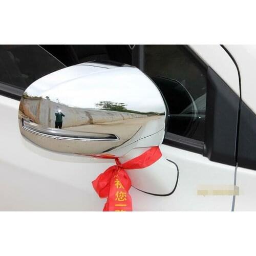 Fit For Suzuki Vitara Escudo 2015 2016 2017 2018 2019 Chrome Side Door Mirror Cover Trim 2pcs