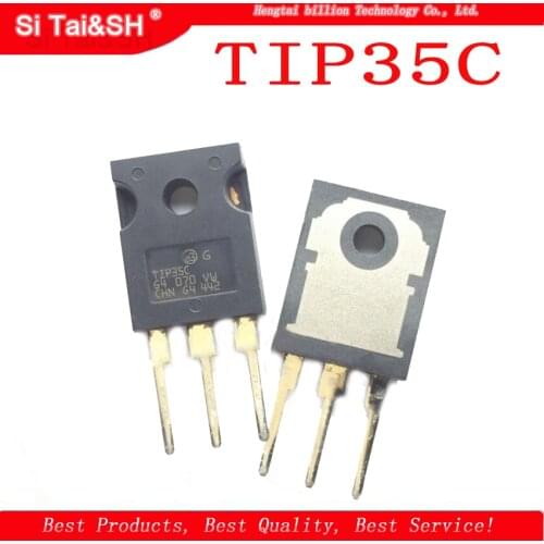 5PCS TIP35 TIP35C TIP35CW 25A 100V TO-3P TO-247 Power tube NPN channel