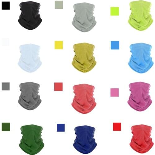 Breathable Neck Gaiter Scarf Headband Face Shield Tube Scarves Windproof Cover Bicycle Windproof Balaclava Bandana Men Women