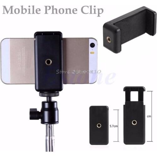 Mini Mobile Phone Camera Tripod Stand Clip Bracket Holder Mount Adapter For HTC For iPhone 6 Z17