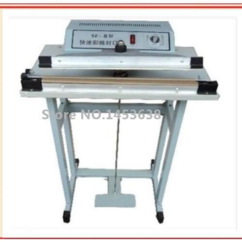 Foot sealer 700mm pedal impulse electrical sealing machine Pedal impulse sealer packing machine