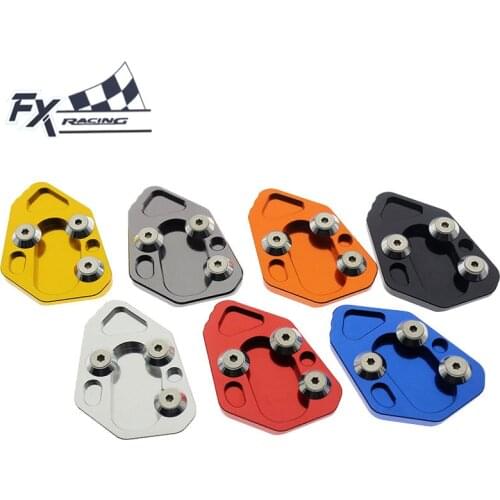 Motorcycle Kickstand Plate Sidestand Foot Enlarger Extension Pad For BMW F800R 2009-2015 HP2 SPORT 2008-2010 R1200S 2006-2008