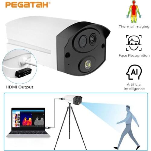 Thermal imaging camera Thermal ip camera face recognition camera facial recognition facial face detection AI fever detection cam