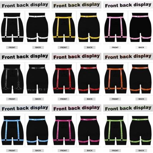 Leather Harness Belt Underwear Sexy Garters Stocking Punk Accessories Belts For Women Adjust Waist Straps Suspender Gothic Style