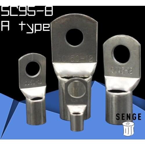 1piece SC(JGK)95-8 tinned copper cable lugs crimp type Electric power fittings equipment contact A type National Standard
