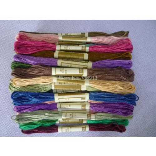 100% Long Staple Cotton Embroidery Floss Thread