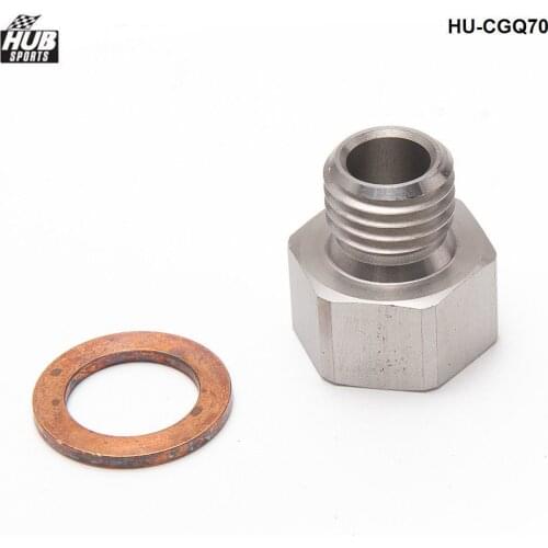 Car Styling Sensor Adapter Car meterOil Water Pressure Temp M12x1.5 to 1/8NPT HU-CGQ70