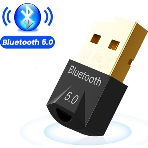 Wireless Bluetooth 5.0 USB Adapter Music Receiver Dongle Support AVRCP For PC Speaker Mouse Laptop Audio Receiver Transmitter