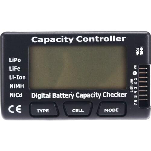 Cellmeter-7 Battery Capacity Voltage Checker Tester For LiPo LiFe Li-ion NiMH Digital Battery Capacity Checker