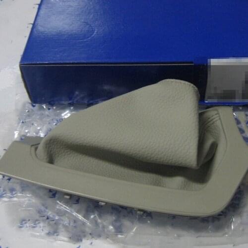 CAR handbrake handle cover beige 1999-2006 vol vos80 Handbrake dust cover Handbrake handle cover Gear lever cover Manual gear co