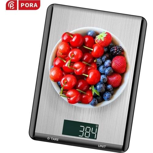 Digital Kitchen Scale,for Cooking and Baking Food Scale ,22lb/10kg,0.1oz 1g Accuracy,Stainless Steel Panel,Multifunction Kitchen