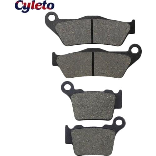 Motorcycle Front Rear Brake Pads for Husqvarna CR TE TC 125 250 300 449 450 FC 250 350 450 FE FX 350 450 501 WR 125 TXC 310 510