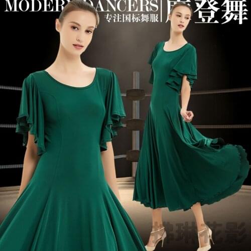 New ballroom dance competition dress dance ballroom waltz dresses standard dance dress women ballroom dress Y012