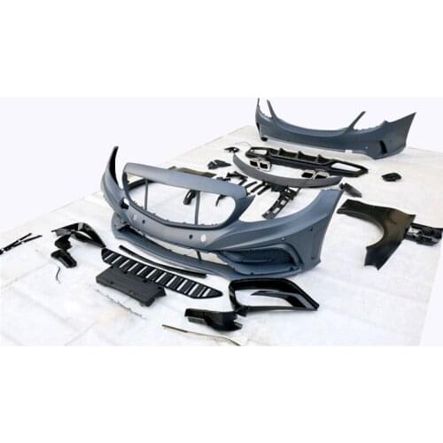 Suitable for Modification the of Carlson C-class W205 with Carbon Fiber Front Lip
