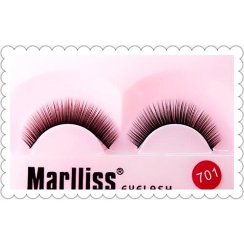 Eyelash Marlliss 827-839 Professional False Eyelashes Reusable High quality long lash Wholesale Free shipping