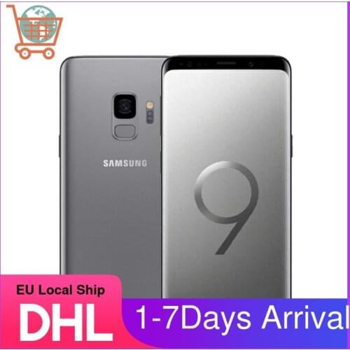 EU Local Shipment Refurbished Unlocked Cell Phone Samsung Galaxy S9 G960U/F Qualcomm 845/Exynos 9810 4GB+64GB 5.8" Screen