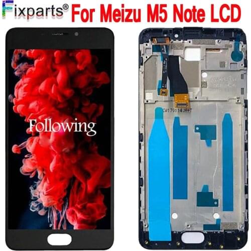 No Dead Pixel 5.5 Inch Hight Quality LCD Meizu M5 Note Lcd Display Screen+Digitizer Touch screen Replacement MEIZU M5 Note M621H
