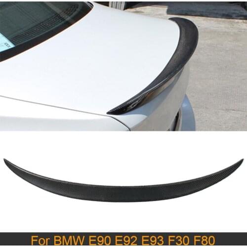 3 Series Carbon fiber Rear trunk wing Spoiler for BMW E90 E92 E93 F30 F80 M3 2005 - 2017 Convertible M Sport 325i 335i