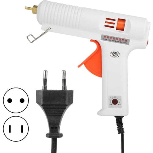 150W Hot Melt Glue Gun Adjustable Constant Temperature Fast Heating Brass Nozzle 11mm Glue Sticks Home DIY Crafts Repair Tools