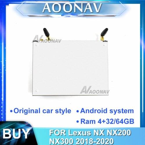2din android car radio Decoding Box for-Lexus NX NX200 NX300 2018-2020 car GPS navigation Video Interface Decoding tool
