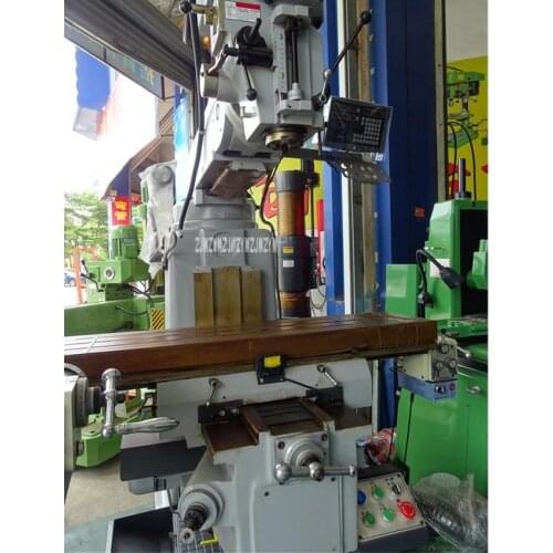 N-6M High Precision Milling Machine Mold Processing Mill Machine Vertical Milling Machine Tools 220V/380V 5HP NT40 (1370*305mm)