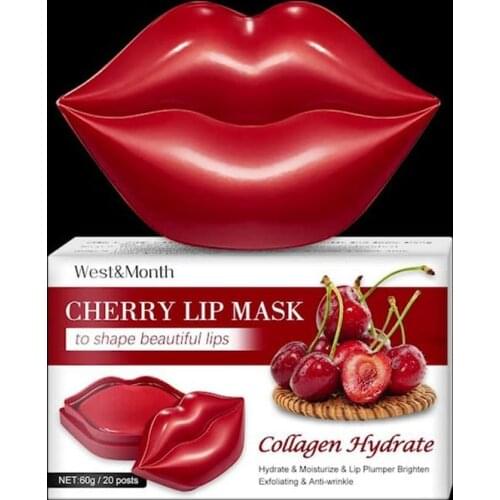 20pcs/Set Crystal Collagen Lip Mask Lip Care Mask Pads Pad Gel Lips Enhancer Moisture Full Patch Anti Ageing Essenc U5M4