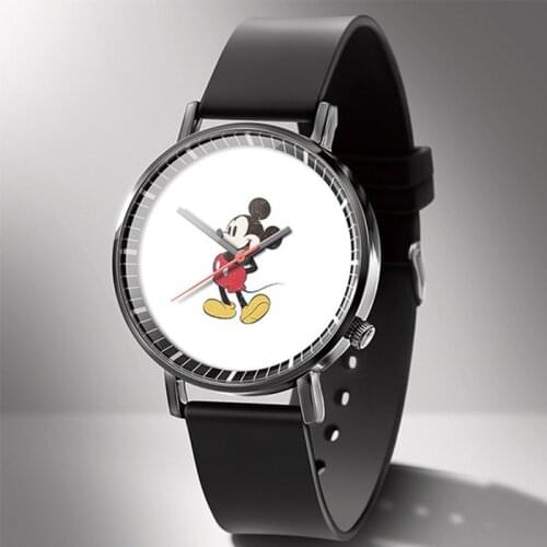 Mickey Mouse New Creative Childs Watch Cartoon Quartz Watch Disney Anime Figure Waterproof Watches Childrens Birthday Gift