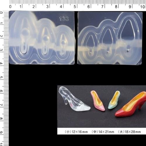 NEW 3D Mini Toast UV Resin Silicone Mold Miniture Food Play Mold Tool