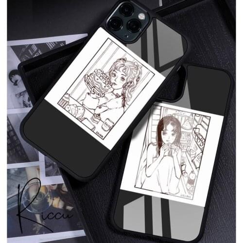 Simple strokes of characters Phone Case Rubber for iPhone 12 11 Pro Max XS 8 7 6 6S Plus X 5S SE 2020 XR 12 Mini case