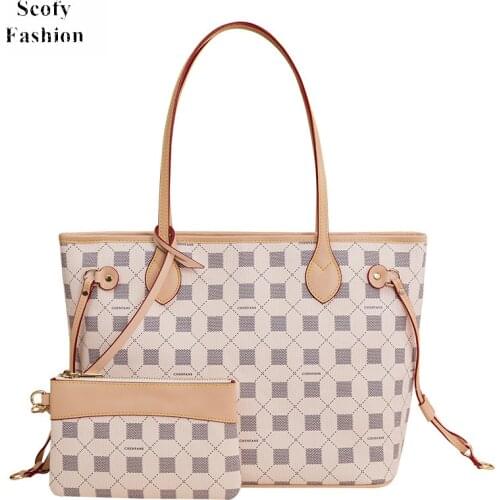 SCOFY FASHION Large Capacity Luxury Tote Bags for Women Shopping Handbag Chic Purses and Handbags Casual Travel Shoulder Bag