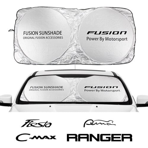 Car Windshield Sun Shade Cover For Ford Fiesta Fusion Ranger C-Max Puma Galaxy Transit S-Max Auto Accessories Anti UV Reflector