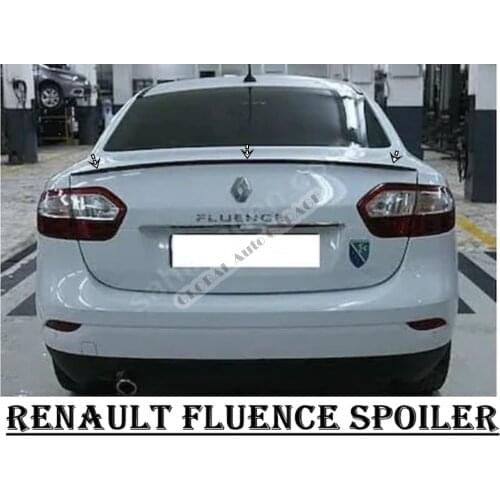 For RENAULT FLUENCE Spoiler 2010-2021 Auto Accessory Universal Spoilers Car Antenna For Car Styling Sill Diffüser Mud Flaps