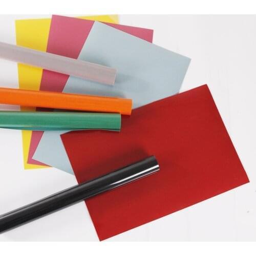 SUNICE Festival (0.5m*5m) Flock Multicolor Cuttable PU Flex Vinyl Heat Transfer Vinyl Film for Clothing Iron On Vinyl Flock HTV