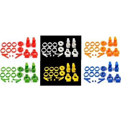Heavy Duty nylon Front and Rear Hubs, Shim Kit for 1/5 rc car rovan hpi km baja 5b